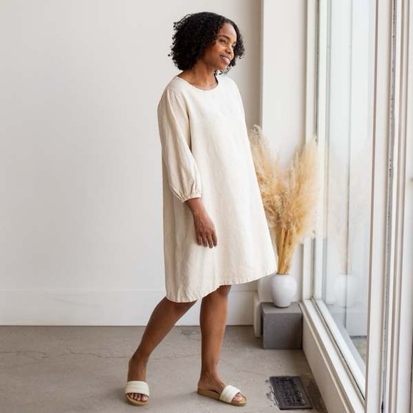 Moss Grey Elise Dress - Picture 2 of 7